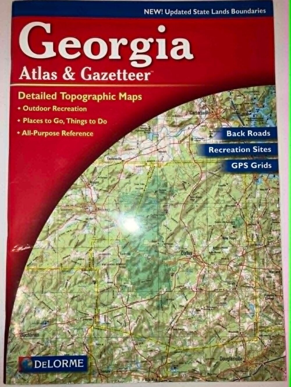Georgia Atlas and Gazetteer (DeLorme) 4th. ed. (c) 2003